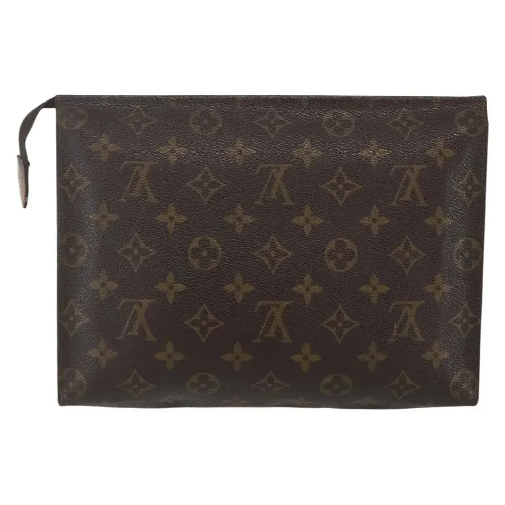 Louis Vuitton Monogram Poche Toilette 26 Pouch Brown